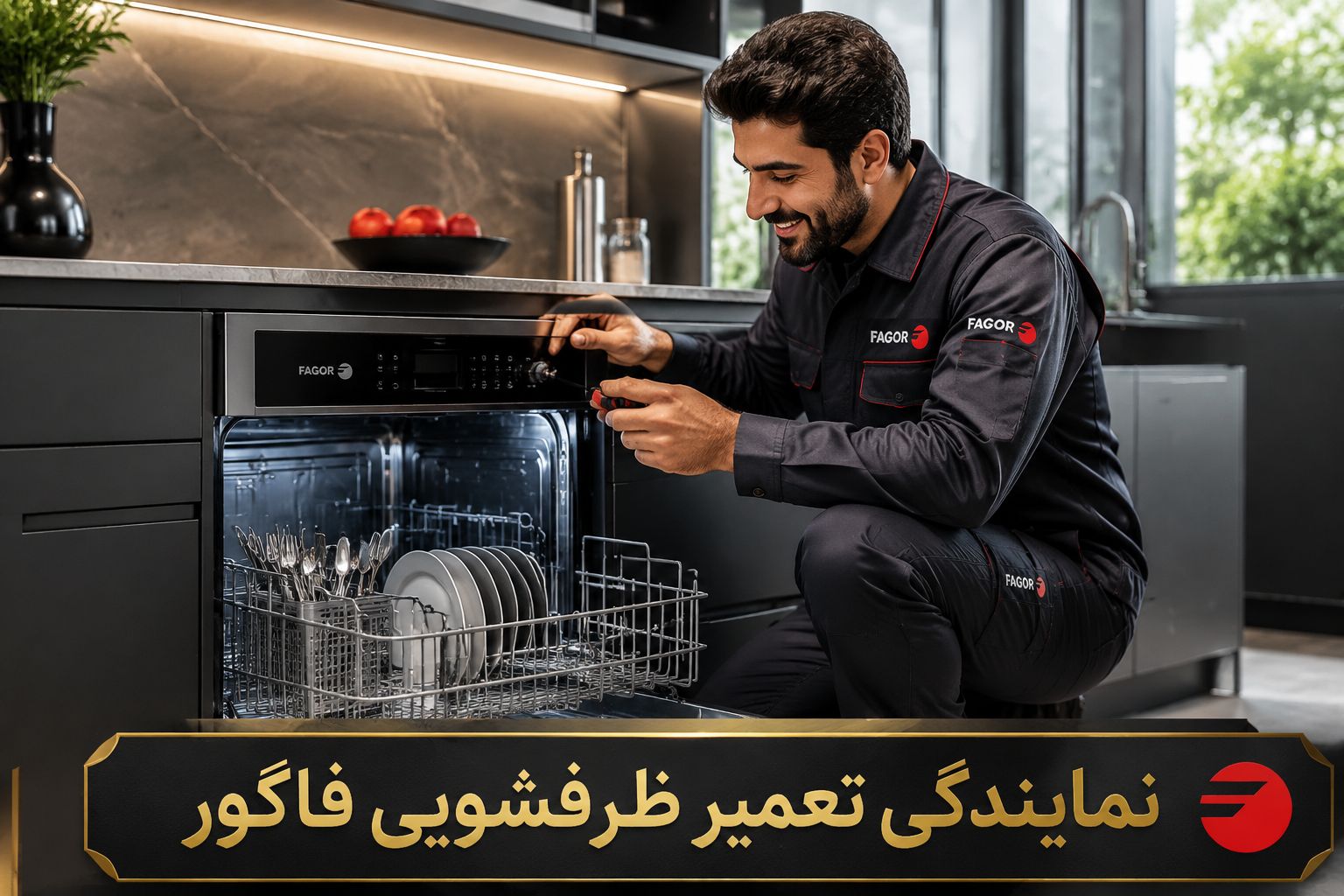 نمایندگی تعمیر ظرفشویی فاگور در اسلامشهر | تعمیر تخصصی و رفع نشتی